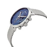 Calvin Klein High Noon Chronograph Blue Dial Silver Mesh Bracelet Watch for Men - K8M2712N Authentic Buy Shop Now