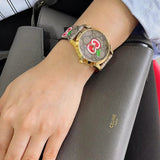 Gucci G Timeless Quartz Brown Dial Brown Leather Strap Watch For Men - YA1264158 Authentic Buy Shop Now