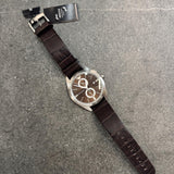 Emporio Armani Claudio Chronograph Brown Dial Brown Leather Strap Watch For Men - AR11482 Authentic Buy Shop Now