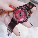 Guess Soho Pink Dial Pink Mesh Bracelet Watch For Women - W0638L6 Authentic Buy Shop Now