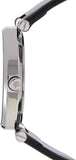 Calvin Klein Sight Silver Dial Black Leather Strap Watch for Men - K1S21120 Authentic Buy Shop Now