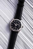 Tissot Gentleman Powermatic 80 Silicium Black Dial Black Leather Strap Watch For Men - T127.407.16.051.00 Authentic Buy Shop Now