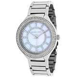 Michael Kors Kerry Mother of Pearl Dial Silver Stainless Steel Strap Watch for Women - MK3395 Authentic Buy Shop Now