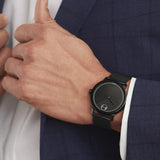 Movado Bold Black Dial Black Mesh Bracelet Watch For Men - 3600261 Authentic Buy Shop Now