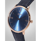 Hugo Boss Jackson Blue Dial Black Leather Strap Watch for Men - 1513371 Authentic Buy Shop Now