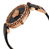 Versace Palazzo Empire Greca Black Dial Black Leather Strap Watch for Women - VEDV00719 Authentic Buy Shop Now