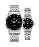Longines Record Automatic Stainless Steel 40mm Watch for Men - L2.821.4.57.6 Authentic Buy Shop Now