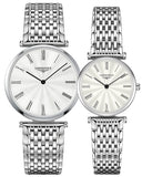 Longines La Grande Classique White Dial Silver Steel Strap Watch for Women - L4.209.4.71.6 Authentic Buy Shop Now