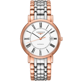 Longines Presence 38.5mm Automatic White Dial Two Tone Steel Strap Watch for Men - L4.921.1.11.7 Authentic Buy Shop Now