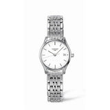 Longines Lyre Classico 25mm White Dial Silver Stainless Steel Watch for Women - L4.259.4.12.6 Authentic Buy Shop Now