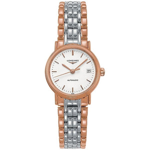 Longines Presence 30mm Automatic Two Tone Watch for Women - L4.321.1.12.7 Authentic Buy Shop Now