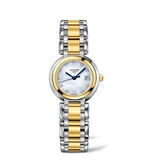 Longines PrimaLuna Quartz Diamonds Mother of Pearl Dial Two Tone Steel Strap Watch for Women - L8.110.5.93.6 Authentic Buy Shop Now