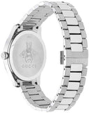 Gucci G Timeless Silver Dial Silver Steel Strap Watch For Women - YA1264076 Authentic Buy Shop Now