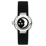 Dior La D De Dior Diamonds Black and Blue Dial Black Leather Strap Watch for Women - CD047111A004 0000 Authentic Buy Shop Now