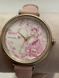 Coach Perry Beige Floral Dial Beige Leather Strap Watch for Women - 14503293 Authentic Buy Shop Now