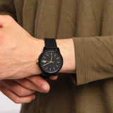Lacoste 12.12 Black Dial Black Silicon Strap Watch for Men - 2011010 Authentic Buy Shop Now