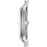 Marc Jacobs Marc White Dial Silver Steel Strap Watch for Women - MBM3420 Authentic Buy Shop Now