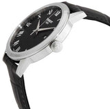 Tissot T Classic Dream Black Dial Black Leather Strap Watch for Men - T122.410.16.053.00 Authentic Buy Shop Now