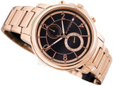 Tommy Hilfiger Claudia Black Dial Rose Gold Steel Strap Watch for Women - 1781820 Authentic Buy Shop Now