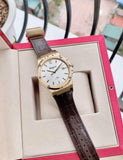 Salvatore Ferragamo F-80 Classic Silver Dial Brown Leather Strap Watch for Men - SFDT00419 Authentic Buy Shop Now