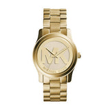 Michael Kors Runway Gold Dial Gold Steel Strap Watch for Women - MK5786 Authentic Buy Shop Now