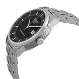 Tissot Luxury Powermatic 80 Black Dial Silver Steel Strap Watch for Men - T086.407.11.201.02 Authentic Buy Shop Now
