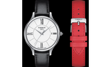 Tissot Bella Ora Round White Dial Black Leather Strap Watch For Women - T103.210.16.018.00 Authentic Buy Shop Now