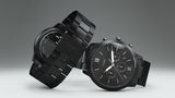Fossil Neutra Chronograph Black Dial Black Steel Strap Watch for Men - FS5474 Authentic Buy Shop Now