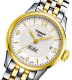 Tissot Le Locle Automatic Small Lady White Dial Two Tone Steel Strap Watch For Women - T41.2.183.34 Authentic Buy Shop Now