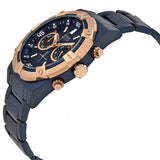 Guess Jolt Analog Blue Dial Blue Steel Strap Watch for Men - W0377G4 Authentic Buy Shop Now