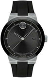 Movado Bold Fusion Black Dial Black Silicone Strap Watch for Men - 3600624 Authentic Buy Shop Now