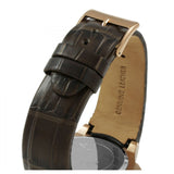 Guess Rigor Analog Brown Dial Brown Leather Strap Watch For Men - W0040G3 Authentic Buy Shop Now