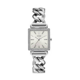 Guess Vanity Diamonds White Dial Silver Steel Strap Watch for Women - W1030L1 Authentic Buy Shop Now