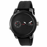 Tommy Hilfiger Denim Black Dial Black Rubber Strap Watch for Men - 1791326 Authentic Buy Shop Now
