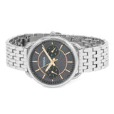 Fossil Tailor Mother of Pearl Black Dial Silver Steel Strap Watch for Women - ES3911 Authentic Buy Shop Now