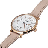 Fossil Jacqueline White Dial Pink Leather Strap Watch for Women - ES3988 Authentic Buy Shop Now