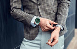 Movado Series 800 Green Dial Silver Steel Strap Watch For Men - 2600136 Authentic Buy Shop Now
