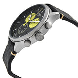 Tissot Chrono XL Tour De France Special Edition Black Dial Black Leather Strap Watch for Men - T116.617.36.051.11 Authentic Buy Shop Now