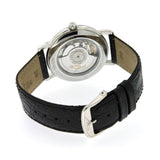 Longines Presence 38.5mm Automatic White Dial Black Leather Strap Watch for Men - L4.921.4.11.2 Authentic Buy Shop Now
