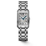 Longines Dolcevita Diamonds Silver Dial Silver Steel Strap Watch for Women - L5.258.0.71.6 Authentic Buy Shop Now