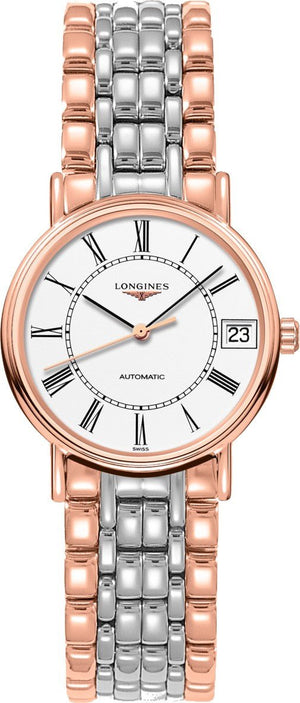 Longines Presence 25.5mm Automatic Watch for Women - L4.321.1.11.7 Authentic Buy Shop Now