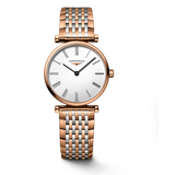 Longines La Grande Classique De Longines White Dial Two Tone Steel Strap Watch for Women - L4.209.1.92.7 Authentic Buy Shop Now