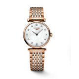 Longines La Grande Classique De Longines Diamonds Mother of Pearl Dial Two Tone Mesh Bracelet Watch for Women - L4.209.1.97.7 Authentic Buy Shop Now