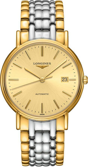 Longines Presence 38.5mm Automatic Stainless Steel Watch for Men - L4.921.2.32.7 Authentic Buy Shop Now
