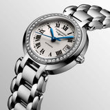 Longines PrimaLuna 26.5mm Automatic Stainless Steel Watch for Women - L8.111.0.71.6 Authentic Buy Shop Now