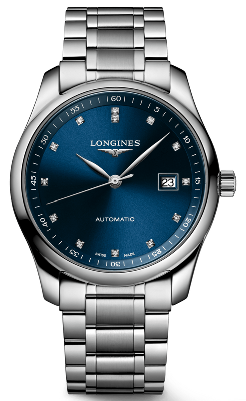 Longines Master Collection Automatic 40mm Blue Dial Silver Steel Strap Watch for Men - L2.793.4.97.6 Authentic Buy Shop Now