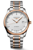Longines Master Collection Automatic 40mm Silver Dial Two Tone Steel Strap Watch for Men - L2.793.5.77.7 Authentic Buy Shop Now
