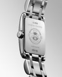 Longines Dolcevita Diamonds Silver Dial Silver Steel Strap Watch for Women - L5.258.0.71.6 Authentic Buy Shop Now
