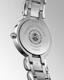 Longines PrimaLuna Mother of Pearl Dial Silver Steel Strap Watch for Women - L8.110.4.87.6 Authentic Buy Shop Now