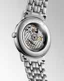 Longines Presence 38.5mm Automatic Silver Dial Silver Mesh Bracelet Watch for Men - L4.921.4.72.6 Authentic Buy Shop Now